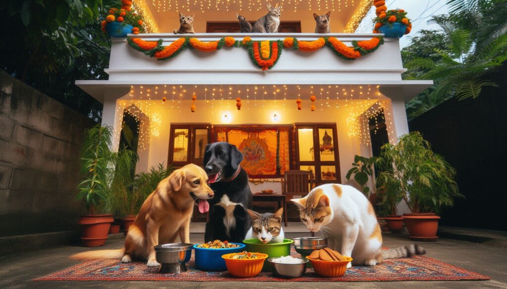 diwali with pets